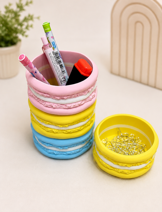Macaron Desk Organizer 2 piece