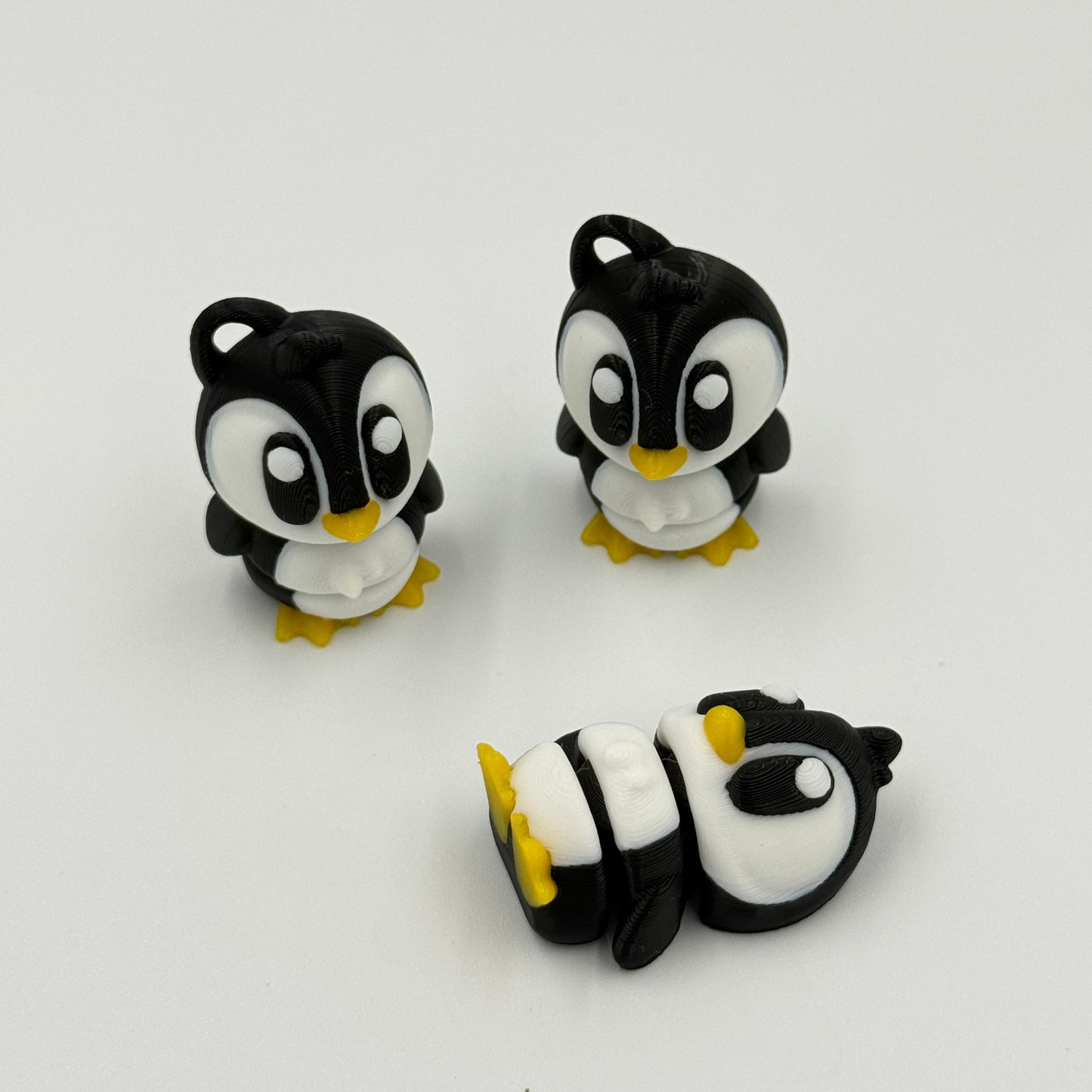 penguin keychain